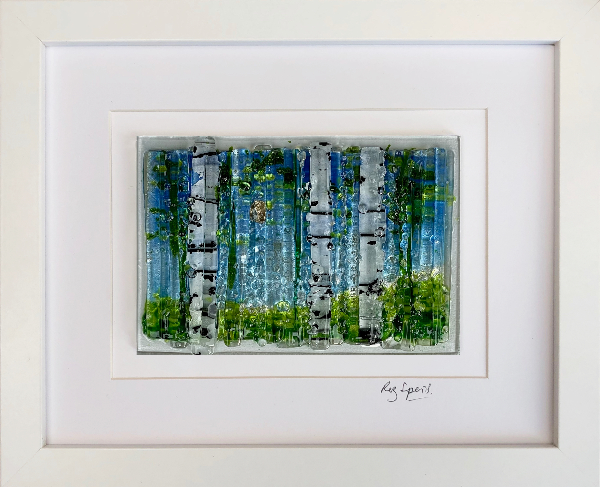 Enchanted Forest - Deep Blue Sky